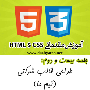 آموزش مقدماتی HTML و CSS -جلسه 22- ایجاد قسمت تیم ما در وب سایت